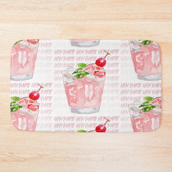 Item preview, Hen Party Cocktail Hour Art designed and sold by KatsCanvas.