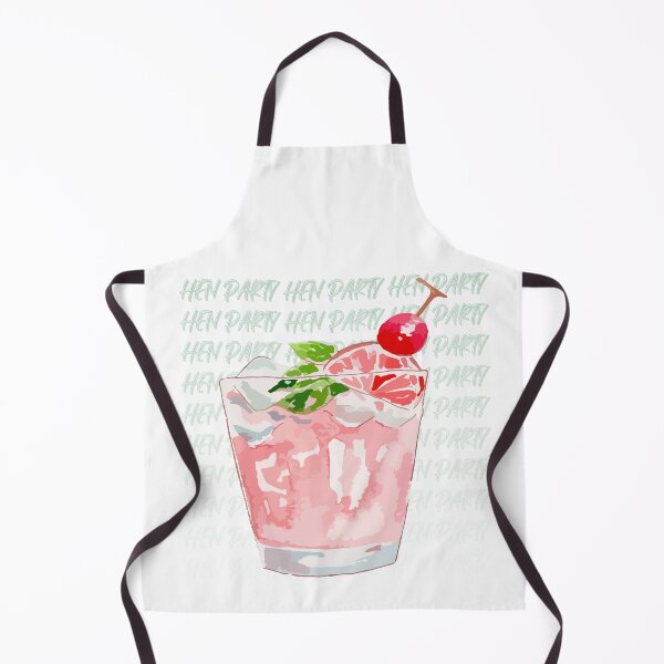 Item preview, Hen Party Cocktail Hour Art designed and sold by KatsCanvas.