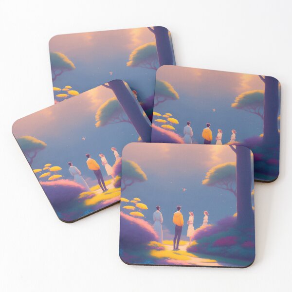 Item preview, Sunlit Forest Gathering designed and sold by zombiezoanthid.