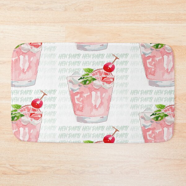 Item preview, Hen Party Cocktail Hour Art designed and sold by KatsCanvas.