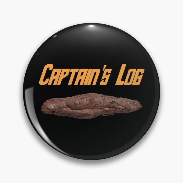 Item preview, Captain's Log - Space Poop - Boldly Go! designed and sold by RainingSpiders.
