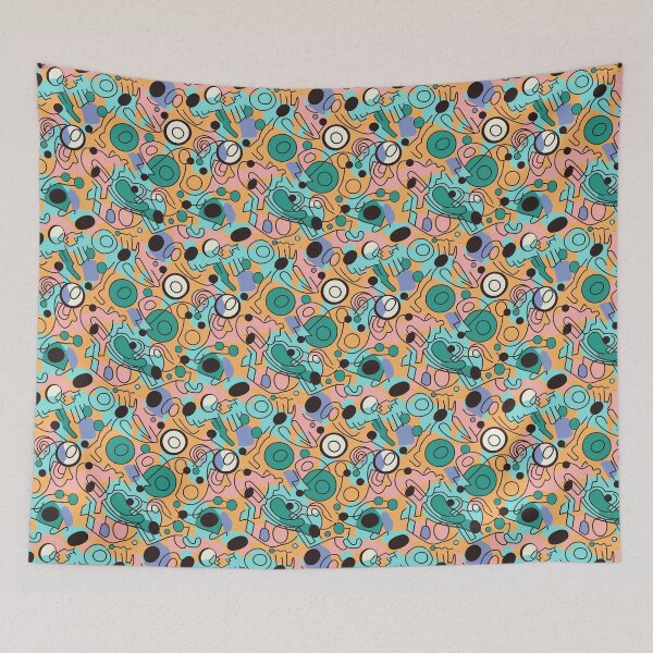 Item preview, Modern and Abstract Shapes Pattern designed and sold by randrdesign.
