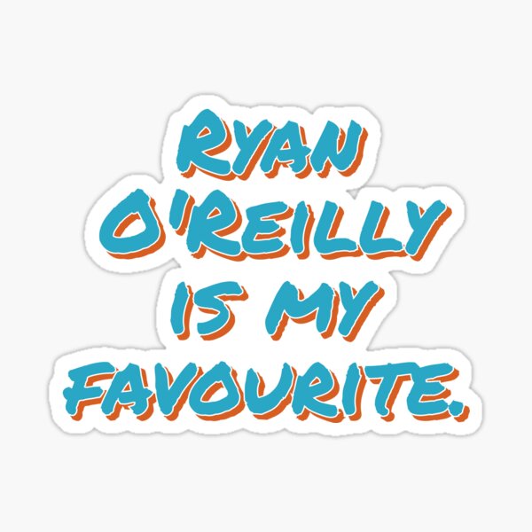 Ryan O'Reilly Sticker for Sale by Draws Sports