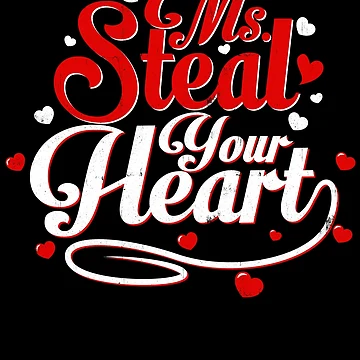 Imagen de la obra Ms Steal Your Heart Toddler Valentine Outfit Girls Valentine Gear de DynamicDesign
