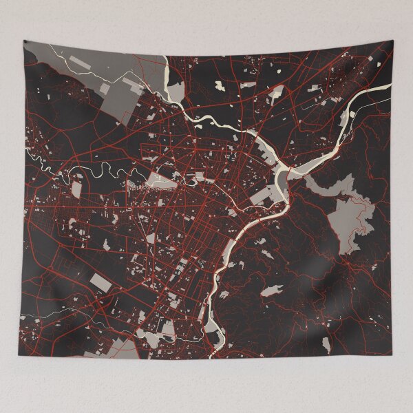 Item preview, Turin City Map of Piedmont, Italy - Vector designed and sold by deMAP.