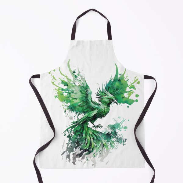 Item preview, Rising Phoenix, Fire Phoenix, Mythical, Bird Intense, Green Design designed and sold by EnzoZs.