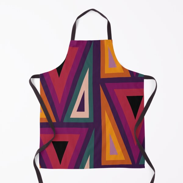 Item preview, Warm, Multi Colour, Triangles, Abstract, Retro, Large Print Pattern  designed and sold by OneThreeSix.