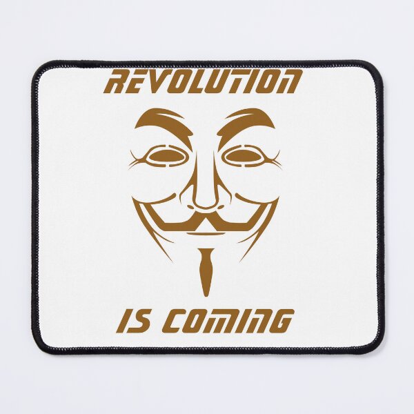 Item preview, ANONYMOUS T-SHIRT V FOR VENDETTA MASK REVOLUTIONS By.AdhikaArts #0022 designed and sold by AdhikaArts.