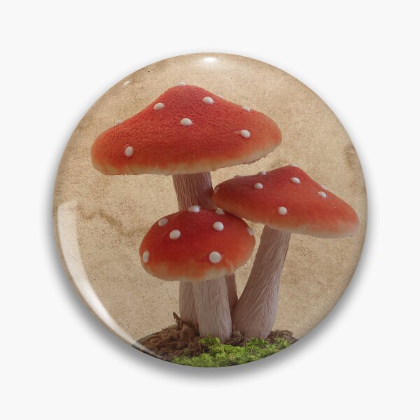 Item preview, Vintage mushrooms in the woods designed and sold by HearthDesign.