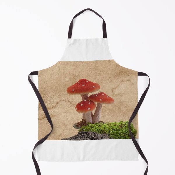 Item preview, Vintage mushrooms in the woods designed and sold by HearthDesign.