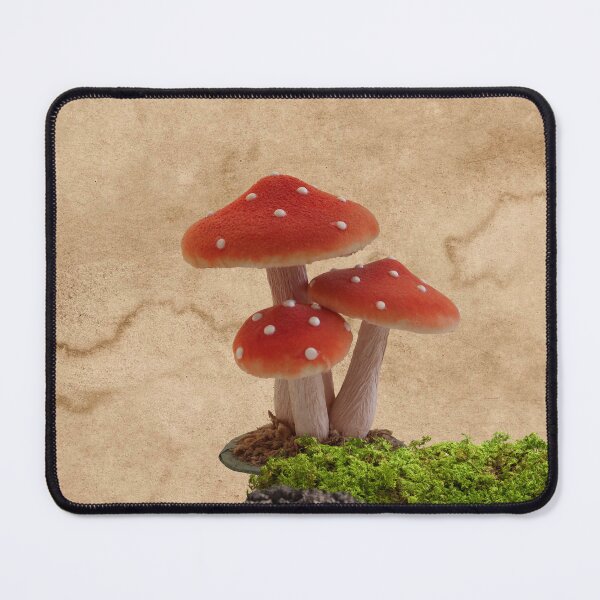 Item preview, Vintage mushrooms in the woods designed and sold by HearthDesign.
