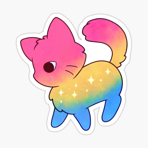 Artikel-Vorschau von Pansexuelle Stolzkatze, designt und verkauft von TheOceanOwl.