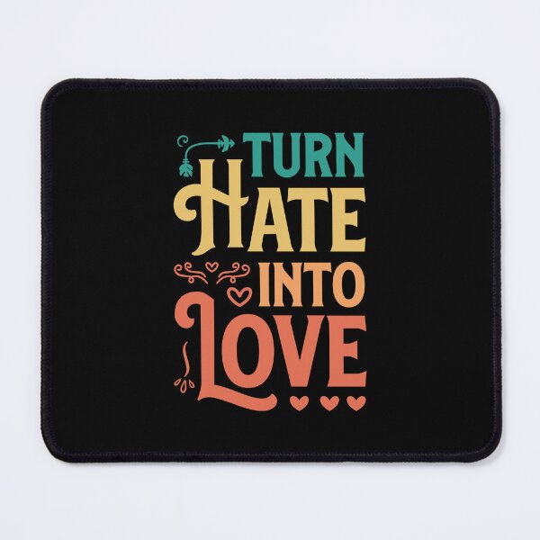 Item preview, Turn Hate Into Love Inspirational Saying Vintage designed and sold by Designer-Girl.