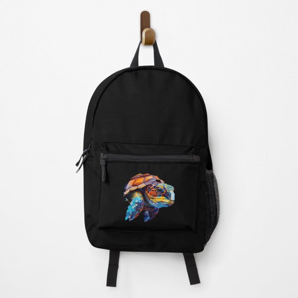 Item preview, Abstract Turtle Art: A Colorful Twist on Wildlife Imagery designed and sold by FiveIntentions.