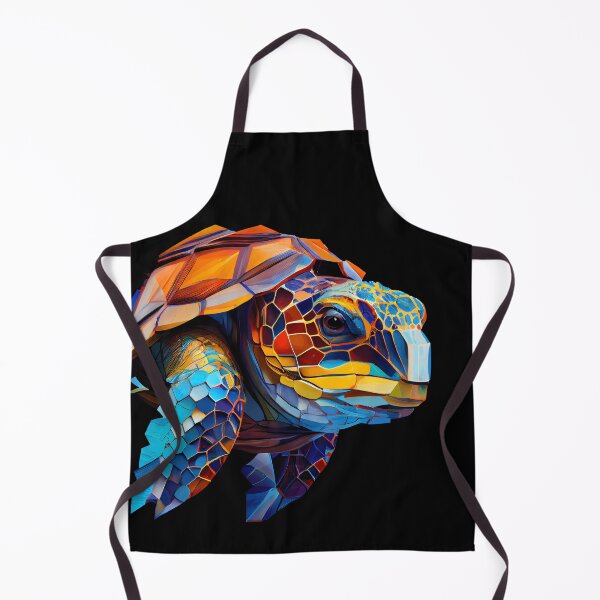 Item preview, Abstract Turtle Art: A Colorful Twist on Wildlife Imagery designed and sold by FiveIntentions.