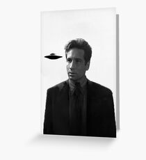 fox mulder Greeting Card