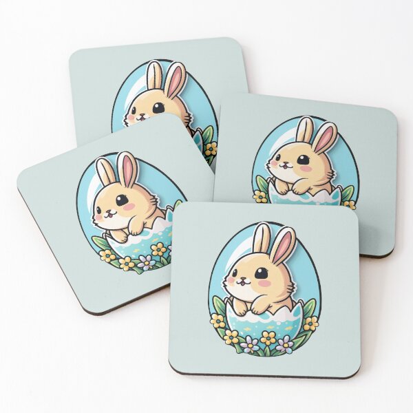 Item preview, Happy Cute Bunnie Easter Egg | Easter Day Bunny designed and sold by JFFStore.