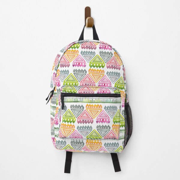 Item preview, Hand drawn watercolour triangles with fringe designed and sold by EvgeniiaSim.