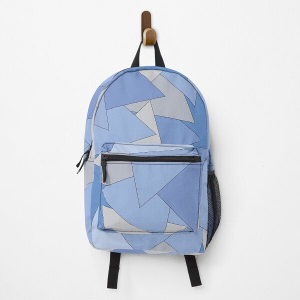 Item preview, abstract blue triangles designed and sold by SunGraphicArt.