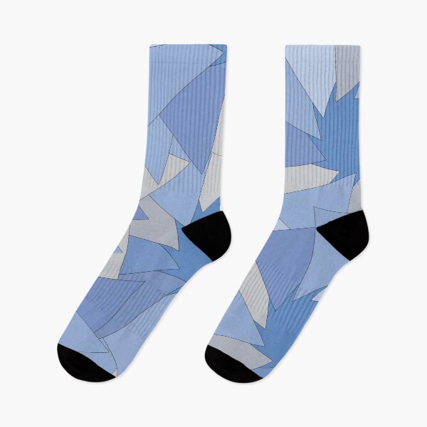 Item preview, abstract blue triangles designed and sold by SunGraphicArt.