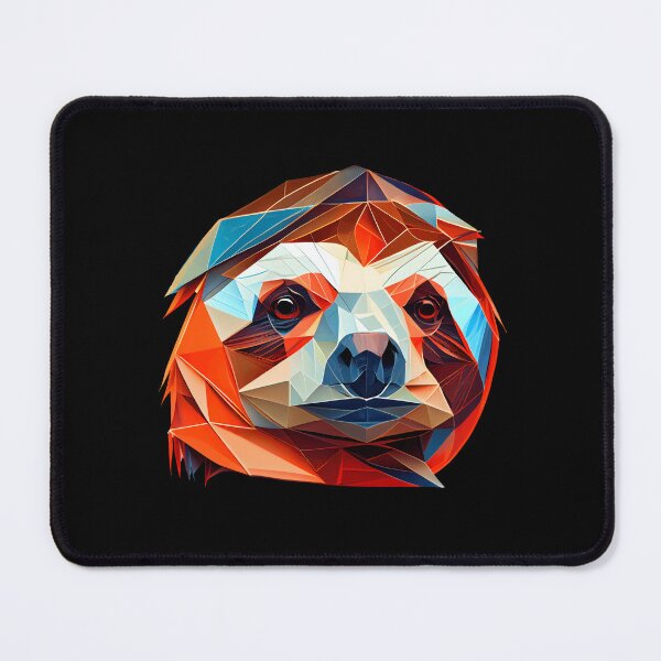 Item preview, Abstract Sloth Art: A Colorful Twist on Wildlife Imagery designed and sold by FiveIntentions.