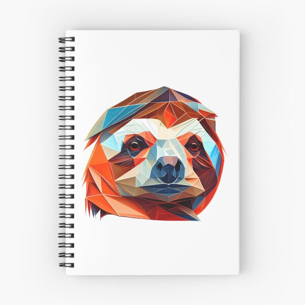 Item preview, Abstract Sloth Art: A Colorful Twist on Wildlife Imagery designed and sold by FiveIntentions.