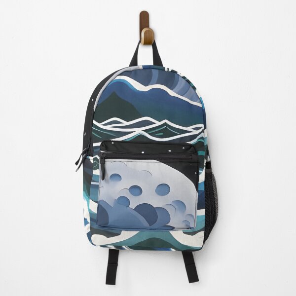Item preview, Midnight Waves, ink drawing, Ai Generated Art designed and sold by ACC .