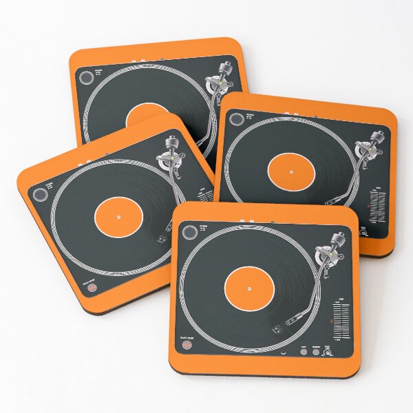 Item preview, Dee Jay vinyl recorder - Orange Dj vinyl recorder designed and sold by PeterADesign.