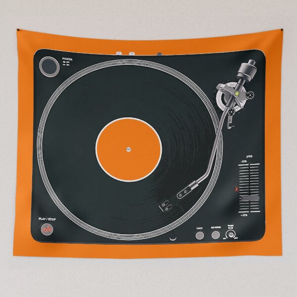 Item preview, Dee Jay vinyl recorder - Orange Dj vinyl recorder designed and sold by PeterADesign.