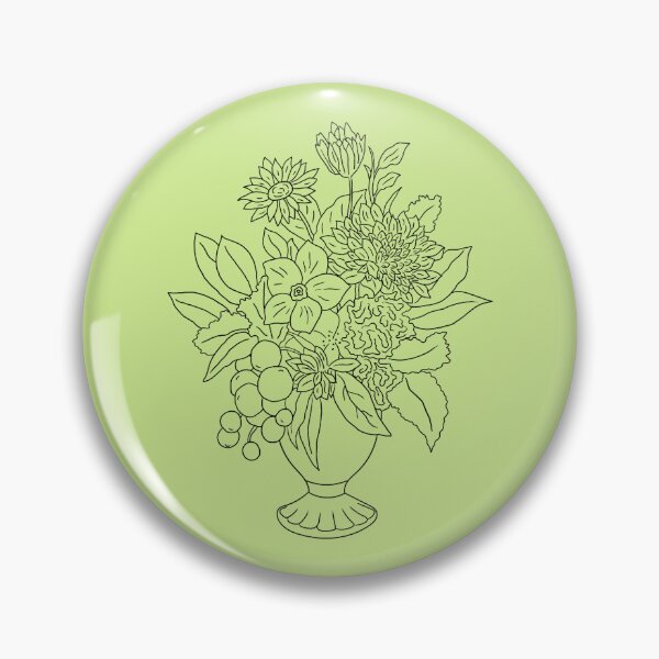 Artikelvorschau, Antike Blüten: Handgefertigte Blumenillustration entworfen und verkauft von Graciaisgrace.