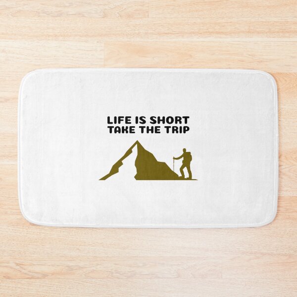 Item preview, life is short take the trip - wander mountains hiking van life camping van travel trip designed and sold by STELATO.