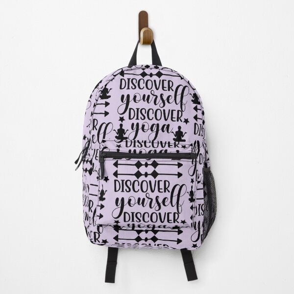 Item preview, Yoga Quote Discover Yourself Discover Yoga Motivational Saying designed and sold by SoccaTamam.