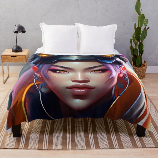 Item preview, Cyberpunk Girl designed and sold by laurasgallery.