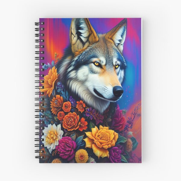 Item preview, Cautious wolf designed and sold by WolfartGallery.