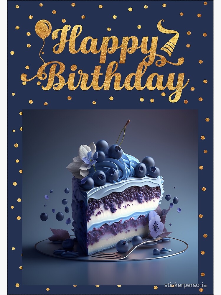 Order Exotic Blueberry Cake Half Kg Online at Best Price, Free Delivery|IGP  Cakes