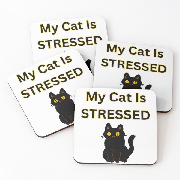 Item preview, MY CAT IS STRESSED designed and sold by motivationhood.