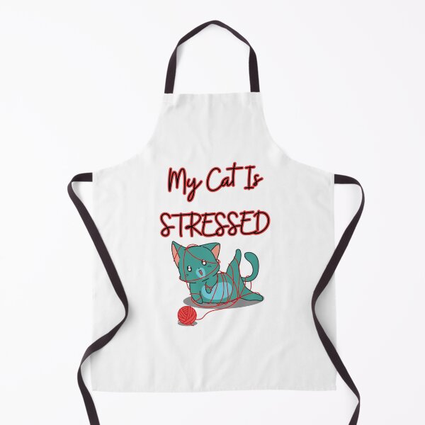 Item preview, MY CAT IS STRESSED designed and sold by motivationhood.