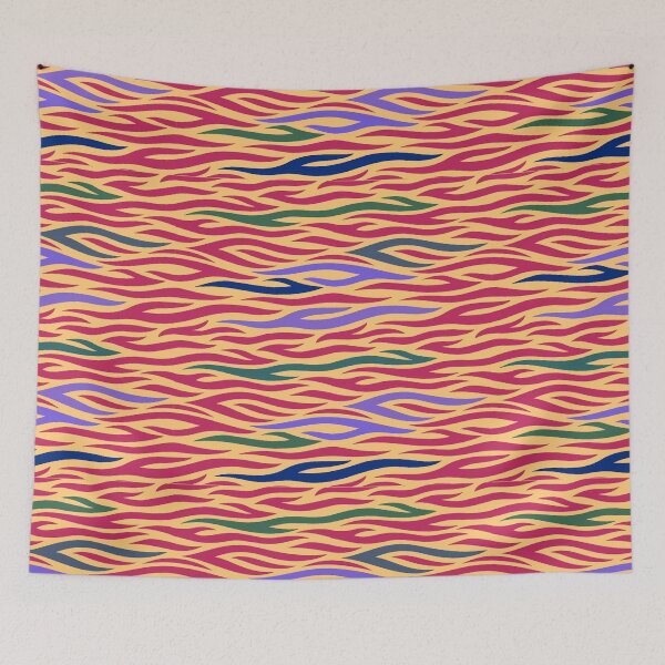 Item preview, Jazzy camo tiger stripes designed and sold by glowvim.