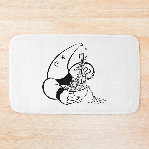 Item preview, anteater giant anteater with ramen covered in ants designed and sold by MiraNomegusta.