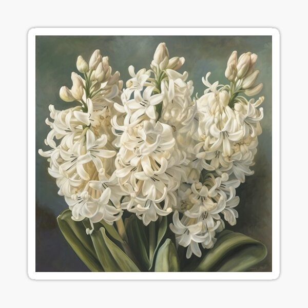 Aperçu de l'œuvre Cream Hyacinth  créée et vendue par Vanover Designs.
