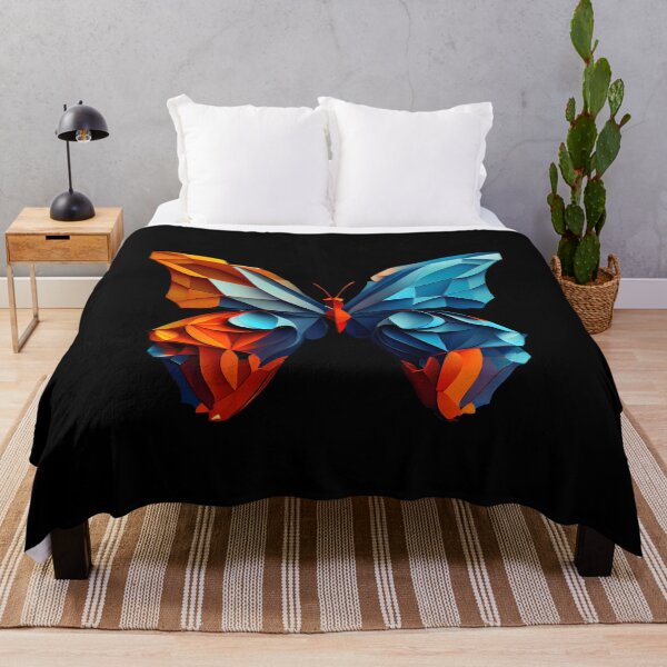 Item preview, Abstract Butterfly Art: A Colorful Twist on Wildlife Imagery designed and sold by FiveIntentions.