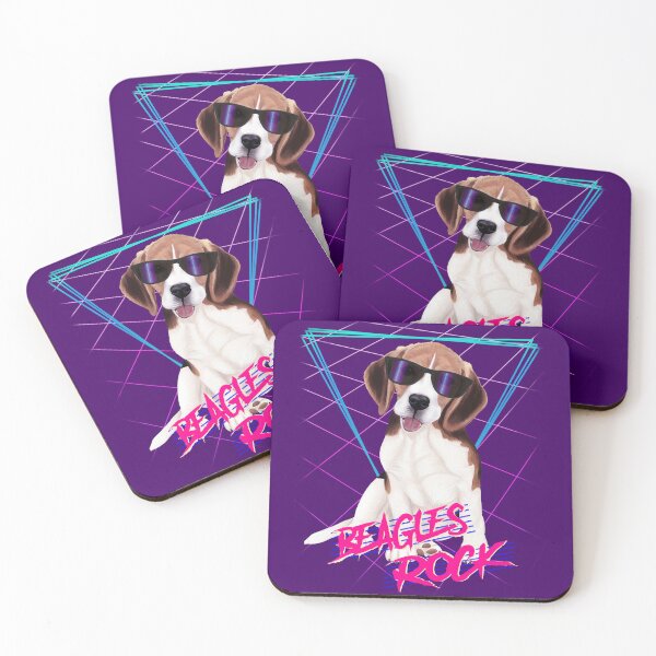 Item preview, Beagles Rock 80's beagle designed and sold by Mehu.