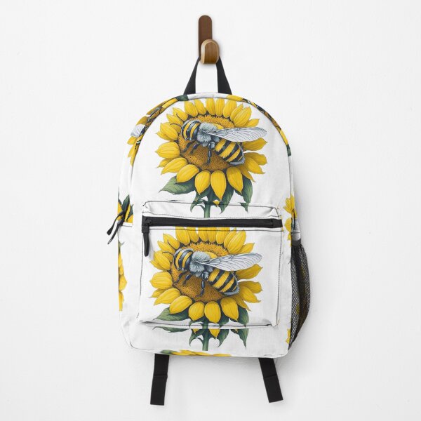Item preview, bee on a sunflower designed and sold by palpadin.