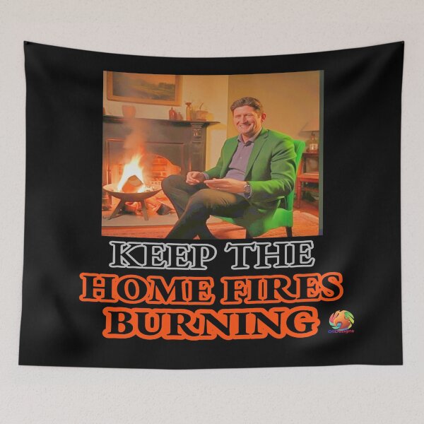 Item preview, Keep The Home Fires Burning designed and sold by OliDesigns.