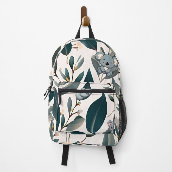 Item preview, Eucalyptus, Flowers, and Koalas Pattern Design designed and sold by TeesMi.