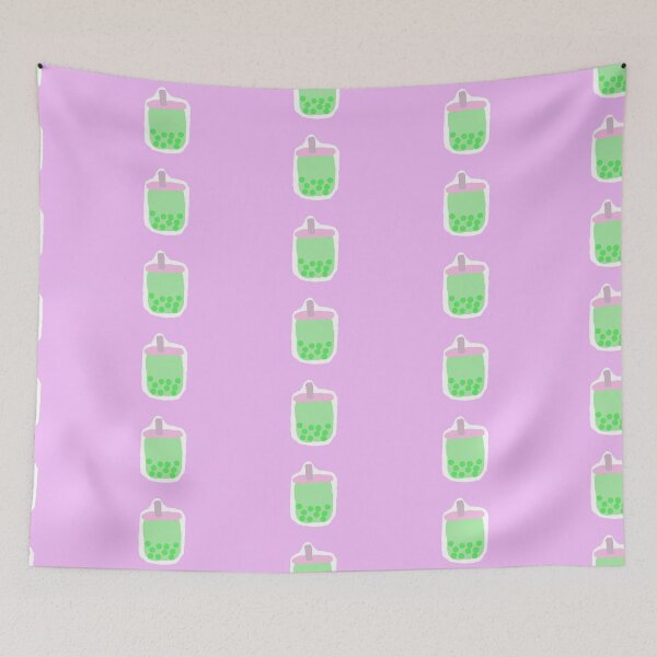 Item preview, green bubble tea  designed and sold by robotnerd.