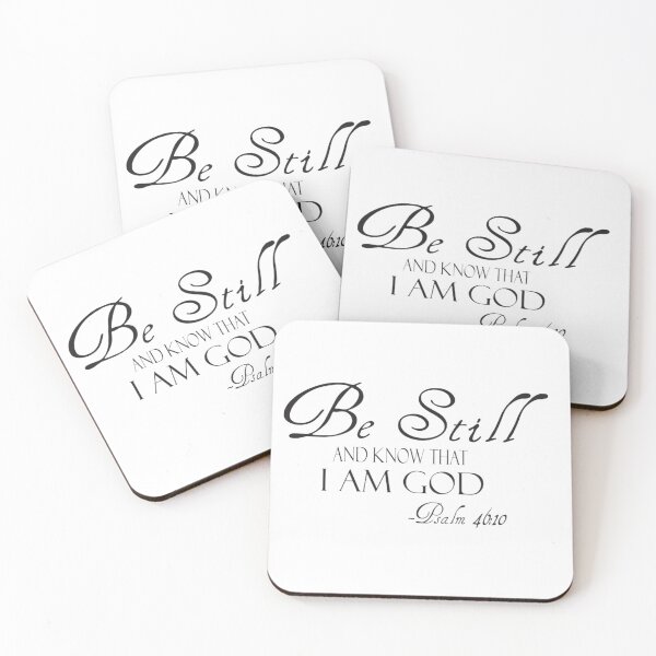 Item preview, Be still and know that Iam God designed and sold by Leefs.