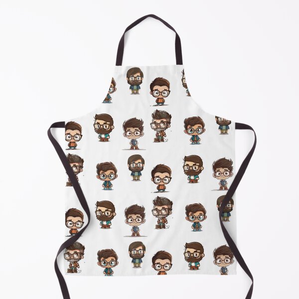 Item preview, Cute Hipster Nerds - sticker pack designed and sold by elmindo.