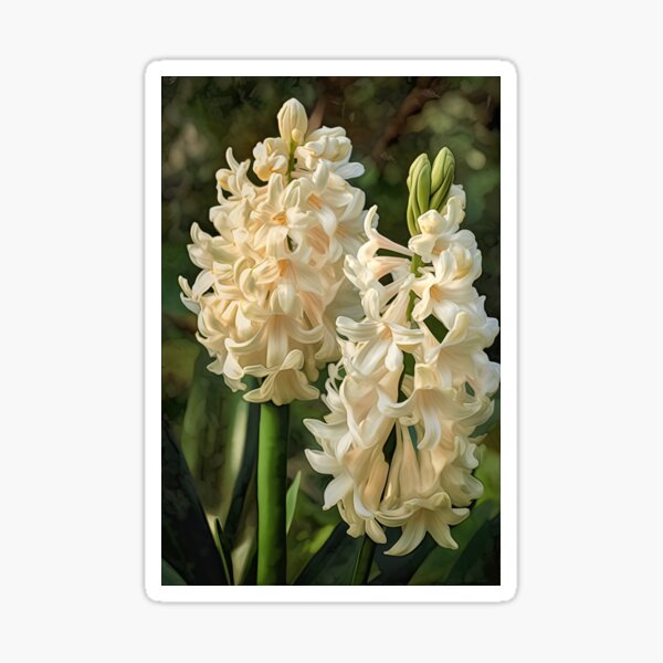 Aperçu de l'œuvre Cream Hyacinth  créée et vendue par Vanover Designs.