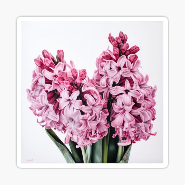 Aperçu de l'œuvre Pink Hyacinth  créée et vendue par Vanover Designs.